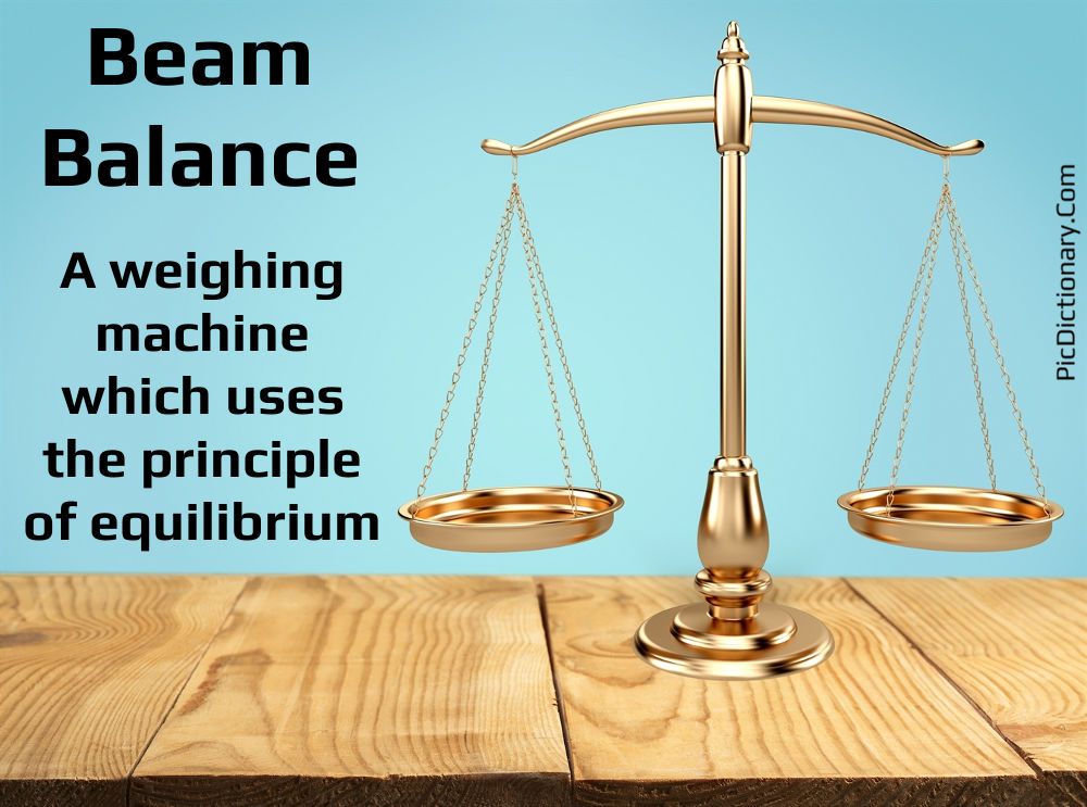 Dictionary meaning of Beam Balance