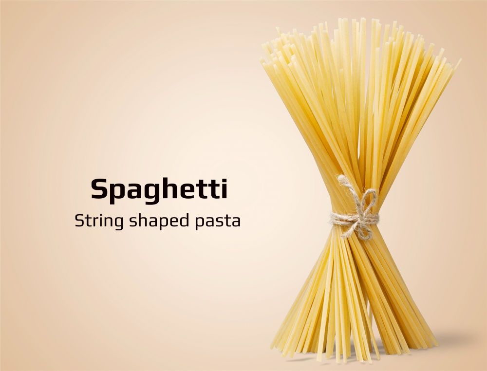 Dictionary meaning of Spaghetti