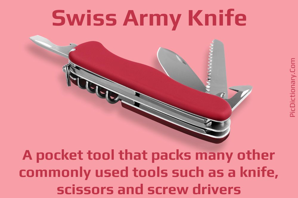 Dictionary meaning of Swiss Army Knife