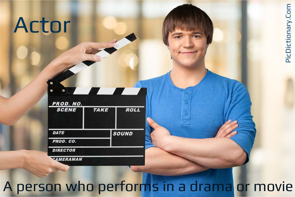 Dictionary meaning of Actor