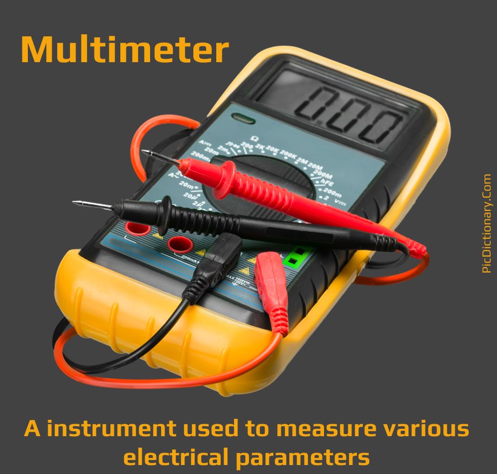 Dictionary meaning of Multimeter