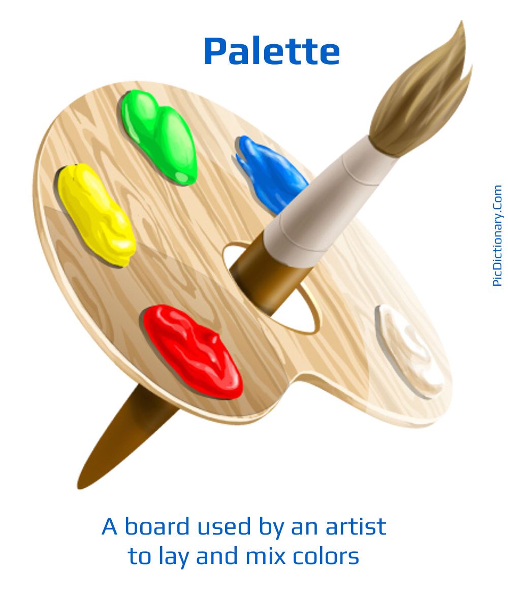 Dictionary meaning of Palette